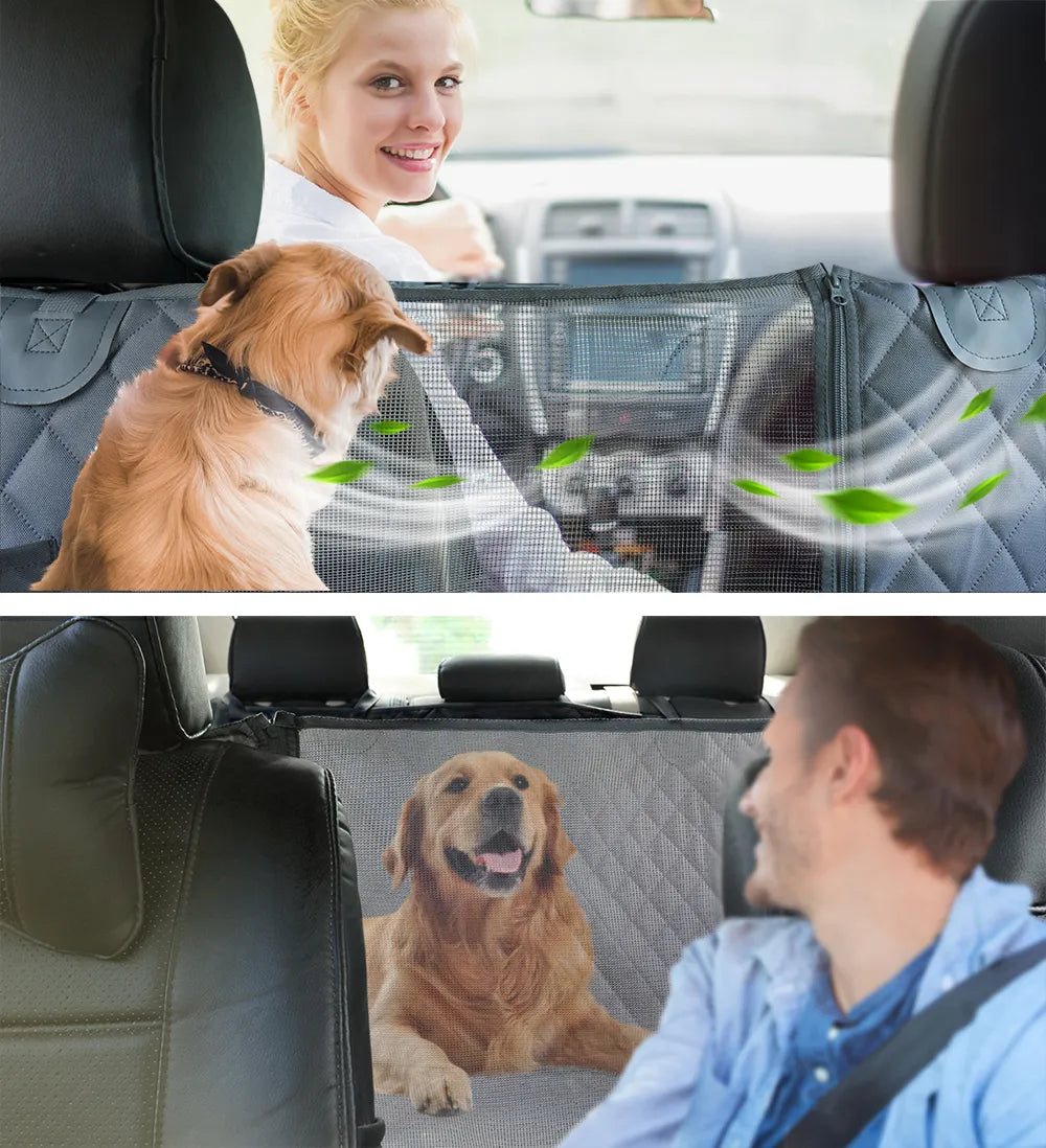 Housse de siège de voiture pour chien